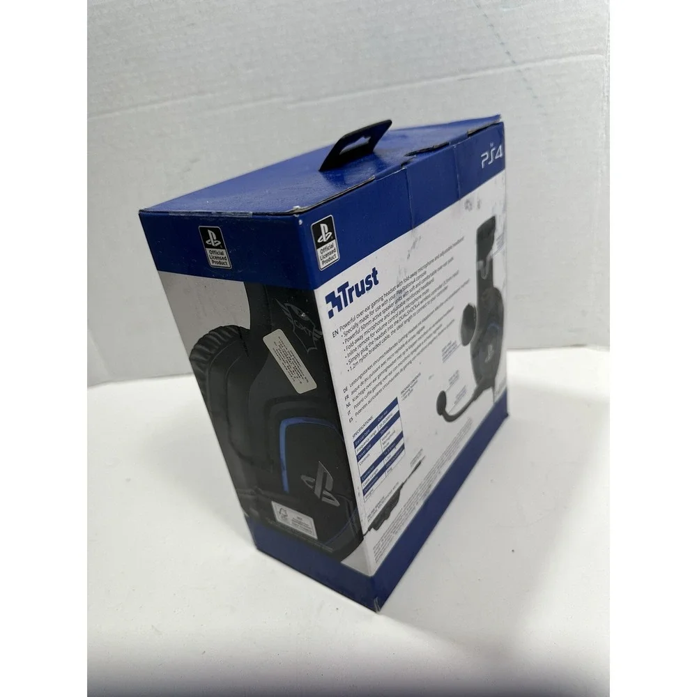 Gaming Headphones Headset Trust Gaming PS4 PS5 Mode GXT 488 Forze Black NEW Read